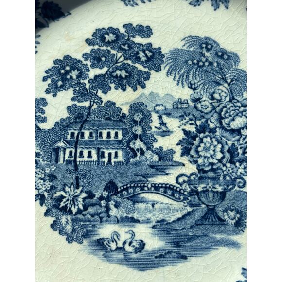 Royal Staffordshire "Tonquin" pattern Dessert Plate Designed by Clarice Cliff - Picture 3 of 9